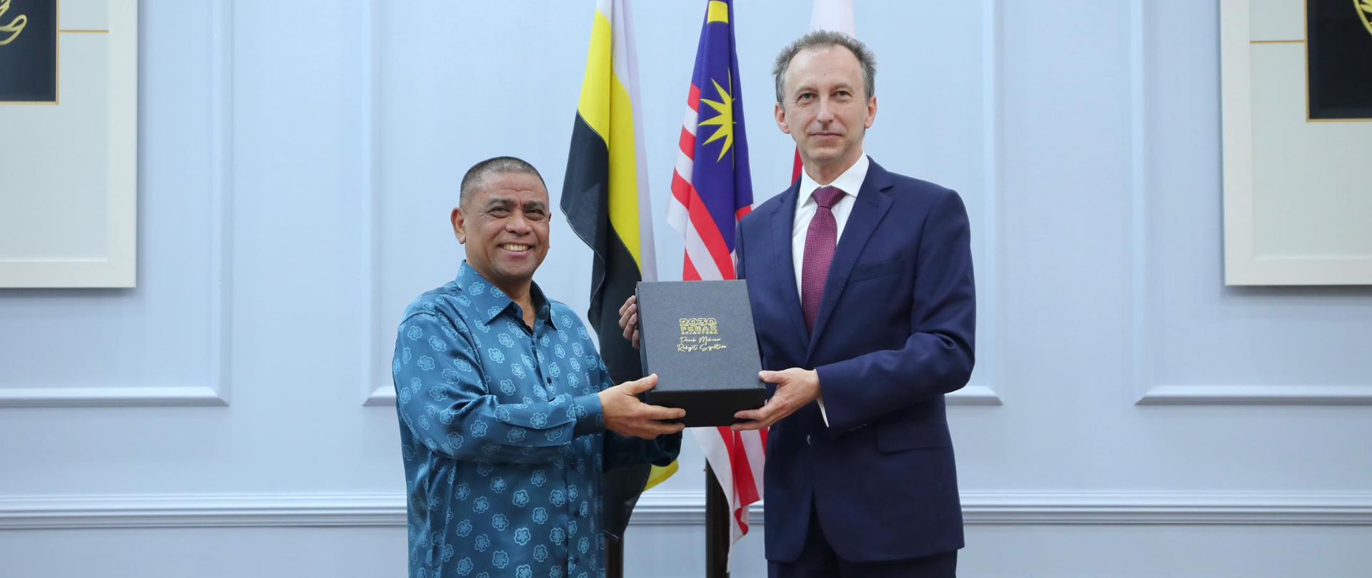 Spotkanie Ambasadora z Premierem stanu Perak 1