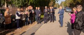 Uroczyste otwarcie przebudowanej drogi gminnej, ul. Polnej w Niewodnicy Kościelnej