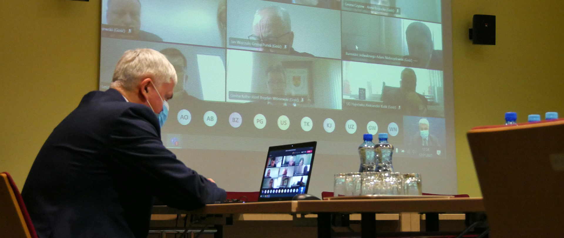 Wideokonferencja z samorządowcami o Narodowym Programie Szczepień