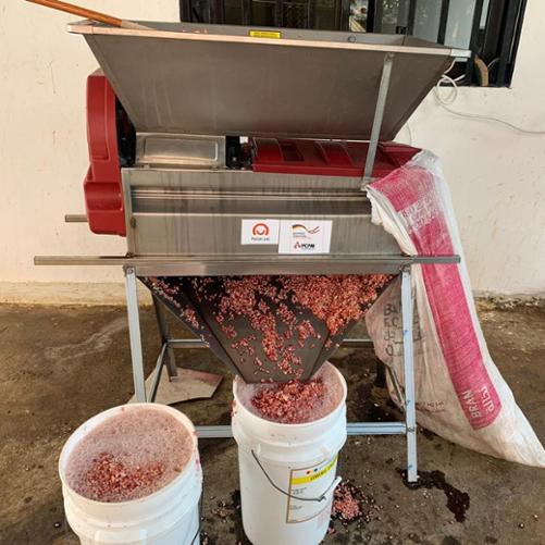 maszyna do wyciskania soku z granatów