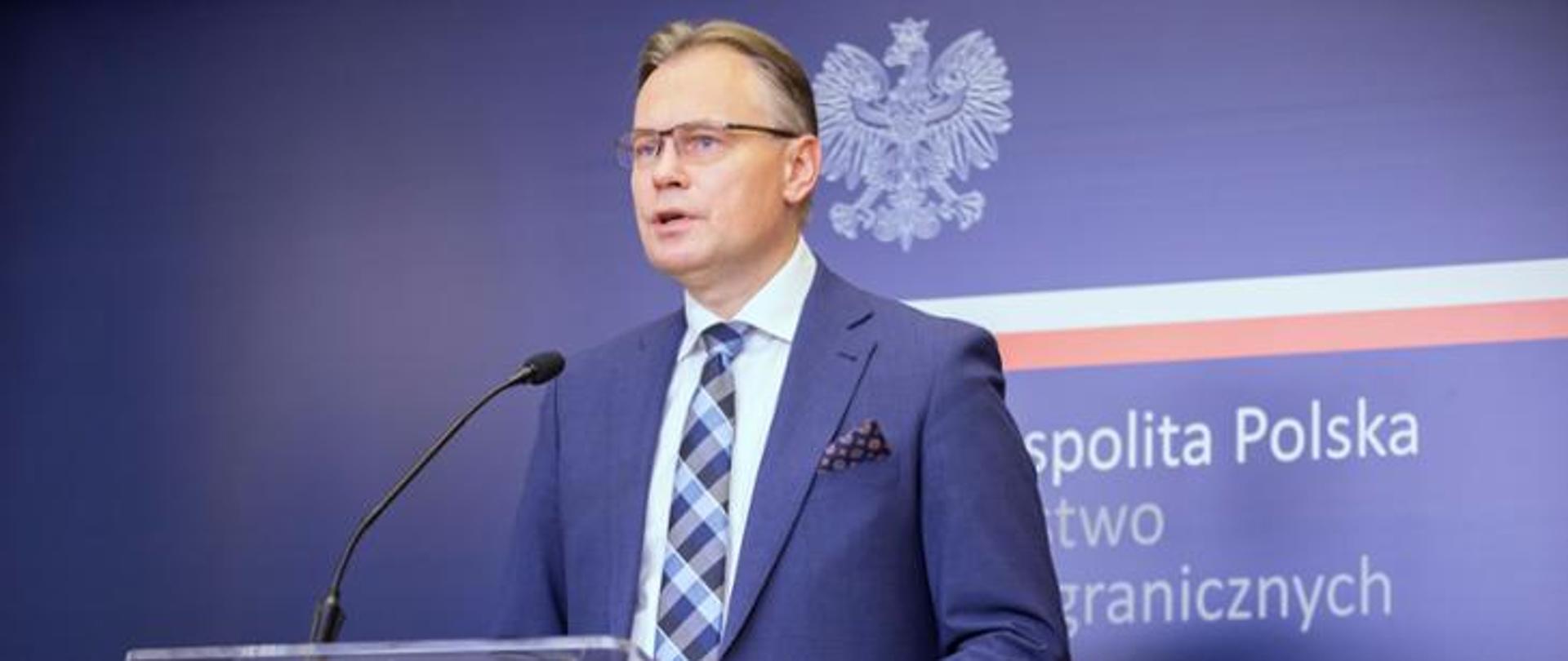 Wiceminister Arkadiusz Mularczyk