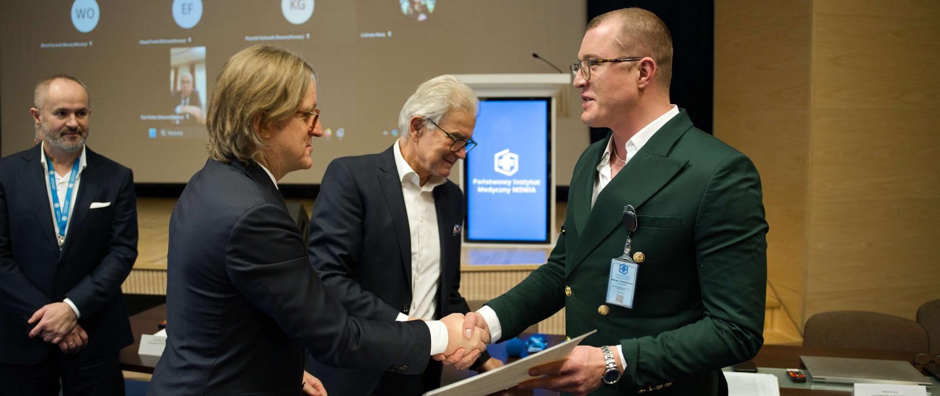 Pierwsze postępowanie habilitacyjne w PIM MSWiA - uroczyste posiedzenie Rady Naukowej