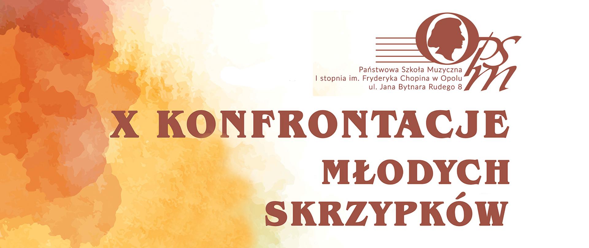 X Konfrontacje Młodych Skrzypków