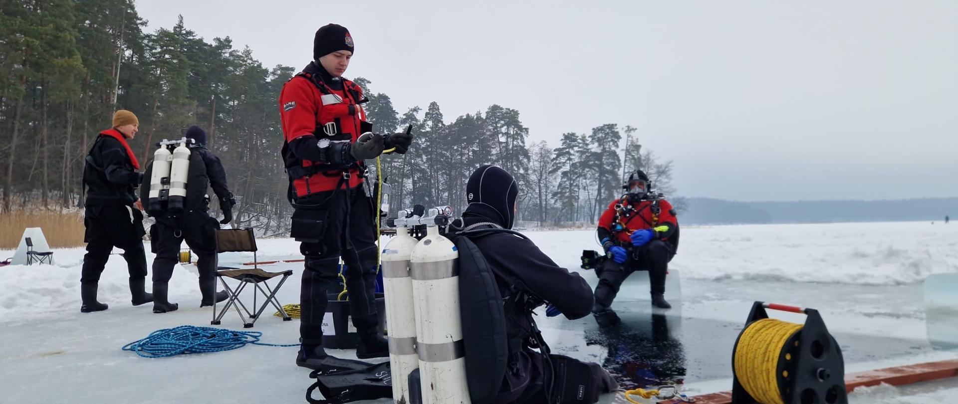 Szkolenie specjalistyczne w zakresie nurkowania podlodowego