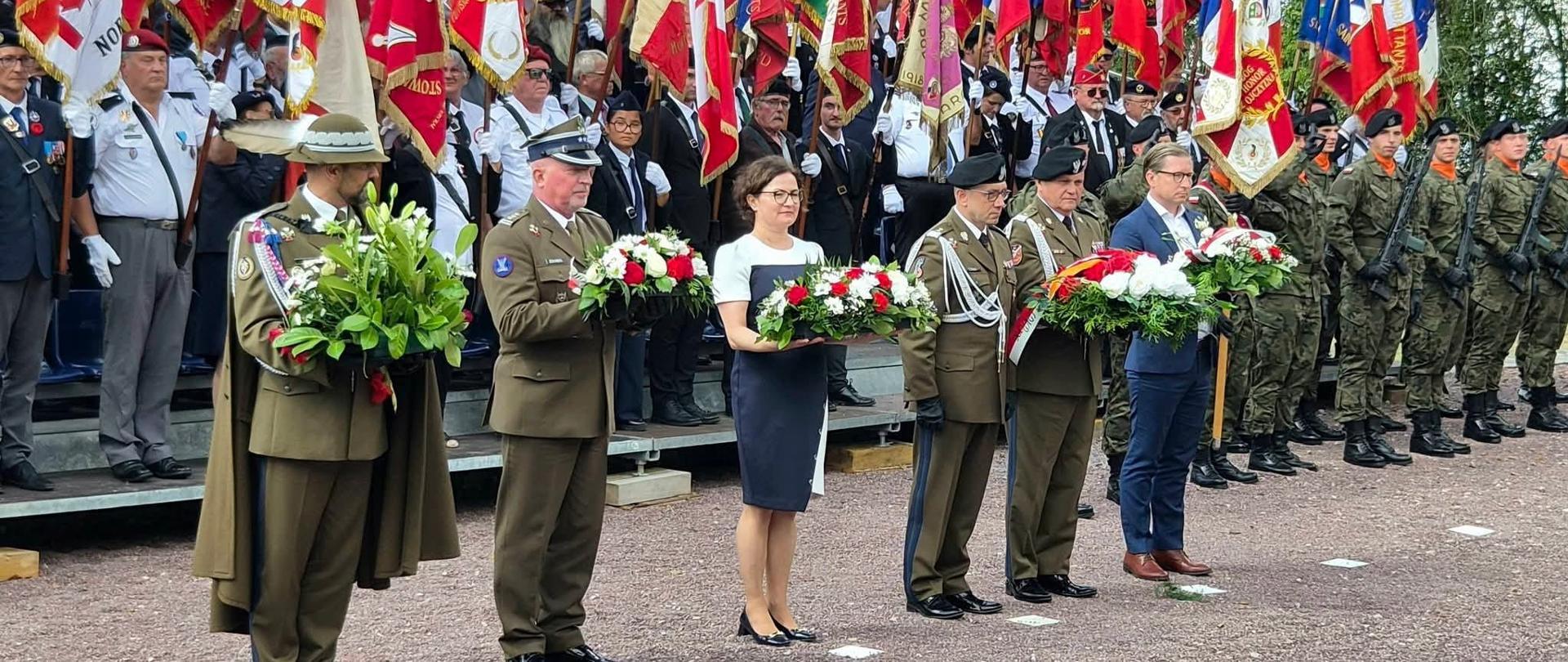 Uroczystości upamiętniające w Chambois i Montormel