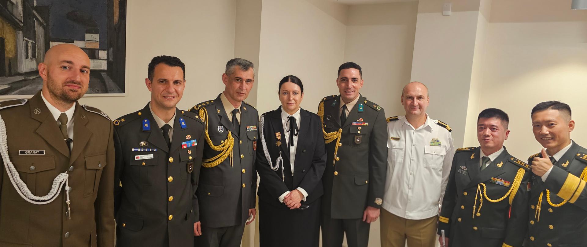 Atache obrony na Święcie Wojska Polskiego w Tbilisi