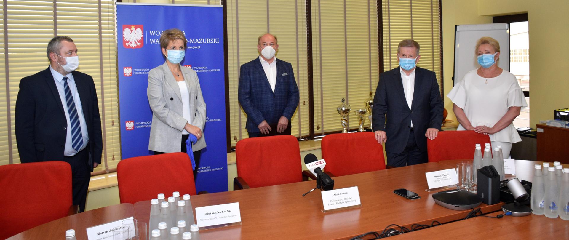 wizyta w województwie warmińsko-mazurskim wiceminister Alina Nowak 