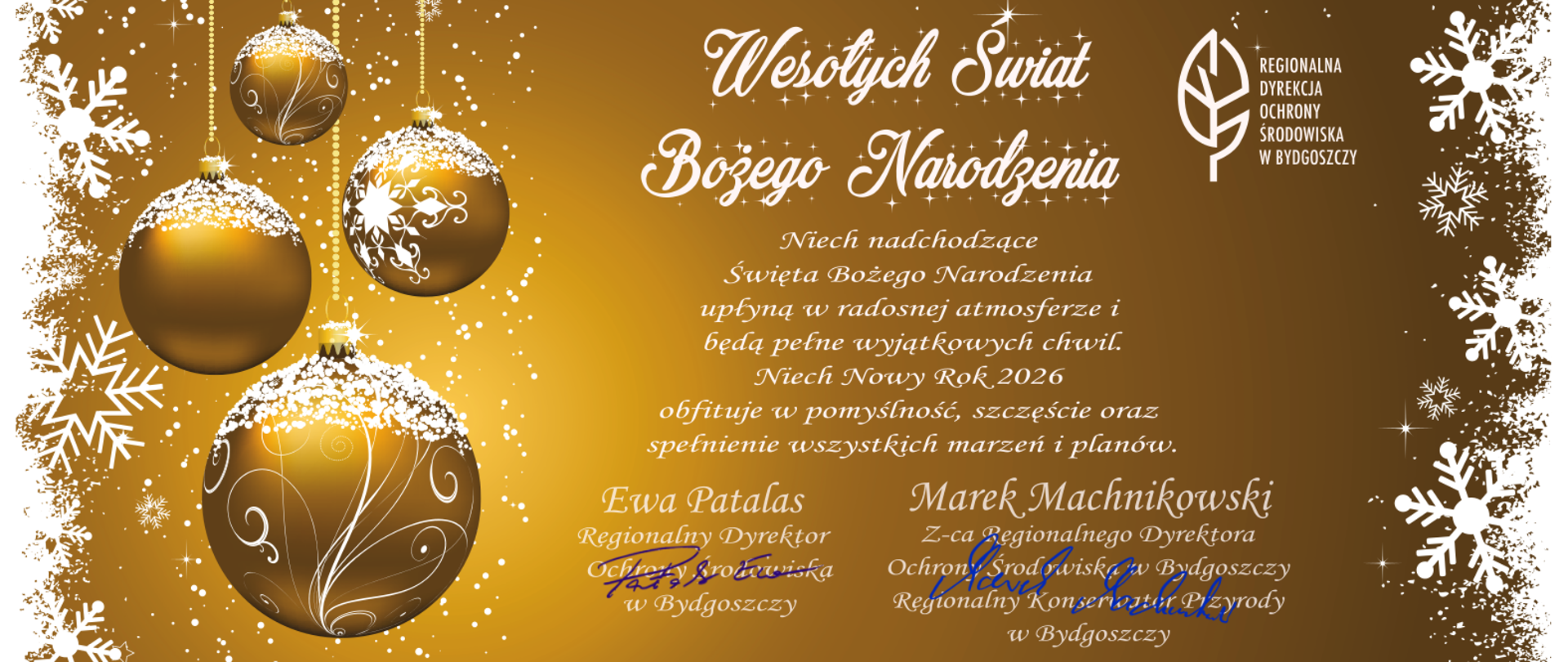 Wesołych Świąt Bożego Narodzenia