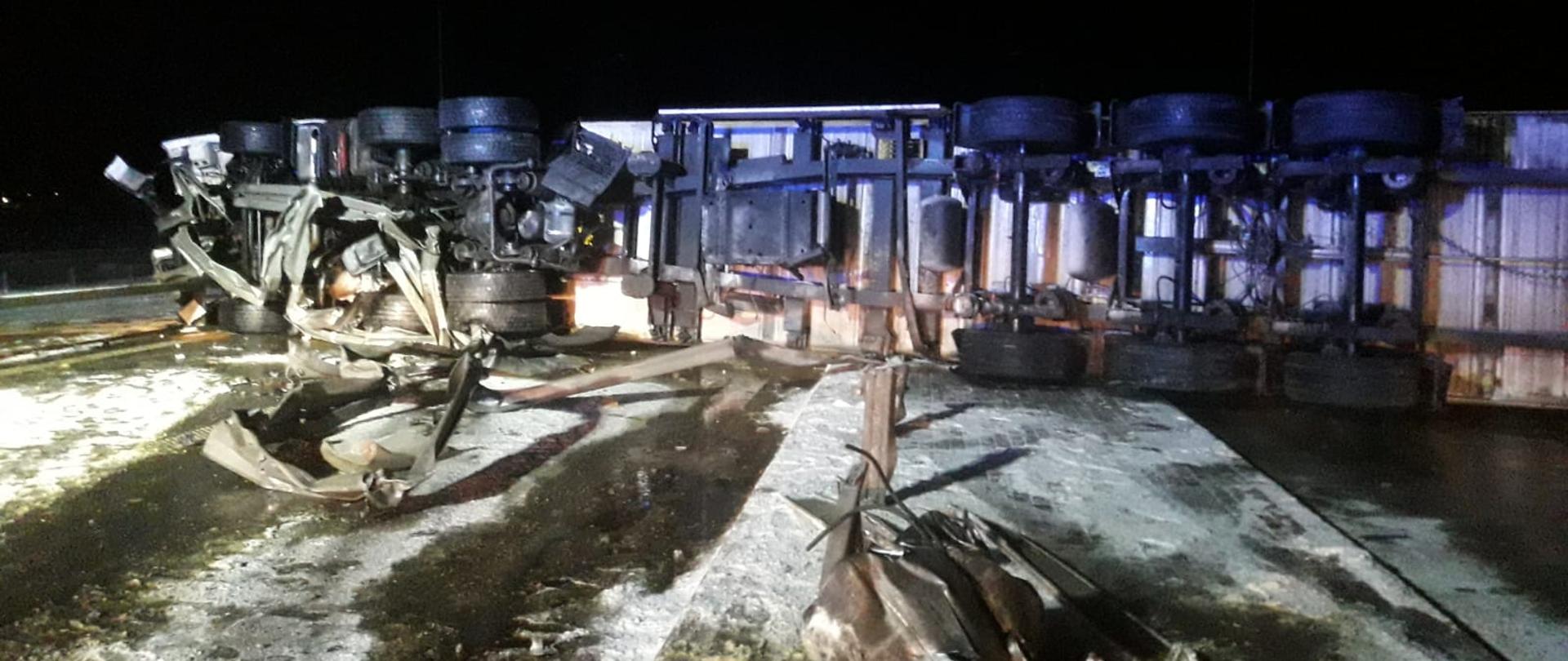 Wypadek na obwodnicy Kościerzyny