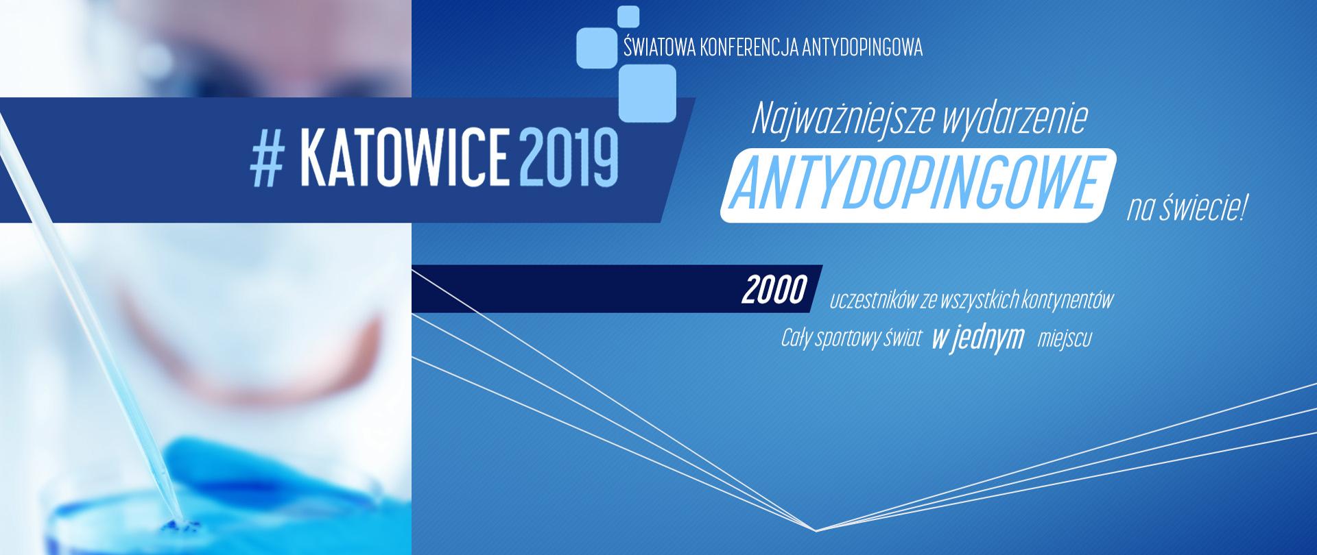 Katowice globalnym centrum walki z dopingiem!