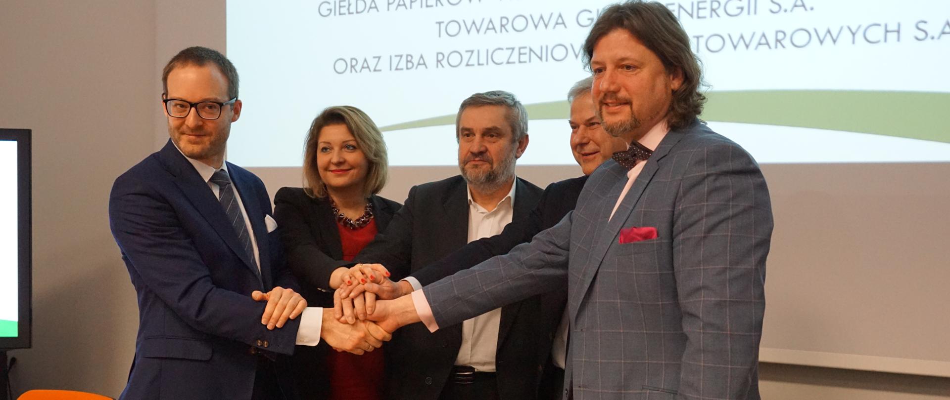 Konferencja w KOWR - po podpisaniu umowy