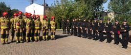 Pożegnanie strażaka odchodzącego na zaopatrzenie emerytalne (29.07.2022r.)