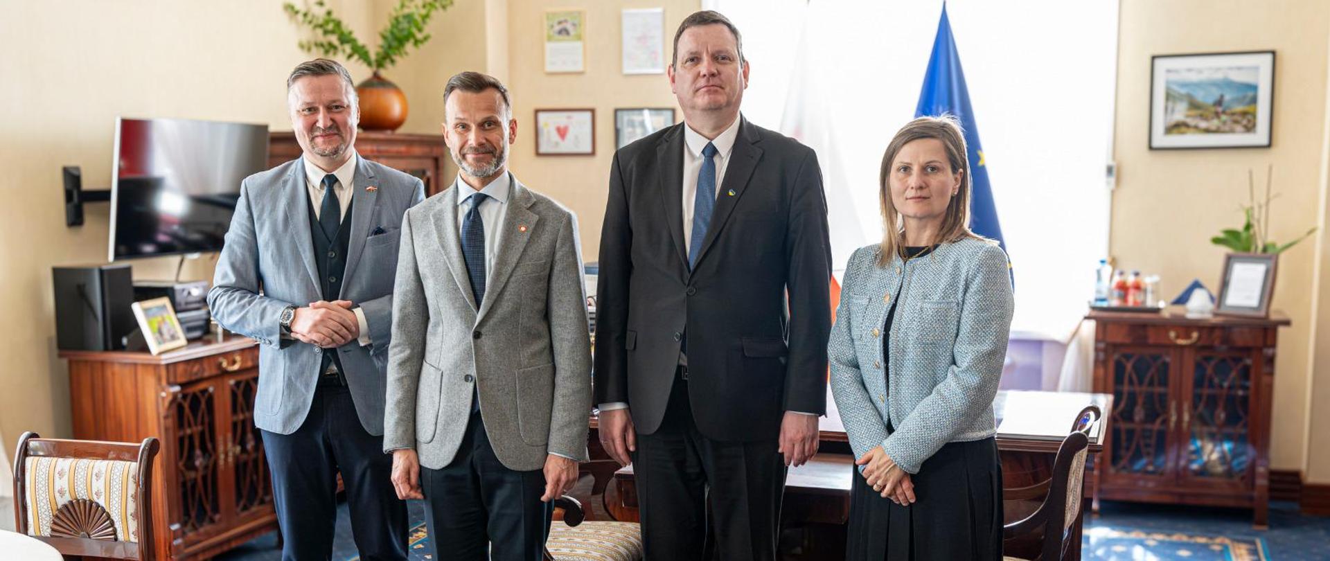 Spotkanie Wojewody z Ambasadorem Republiki Łotewskiej