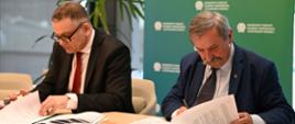 Podpisanie umowy w siedzibie NFOŚiGW