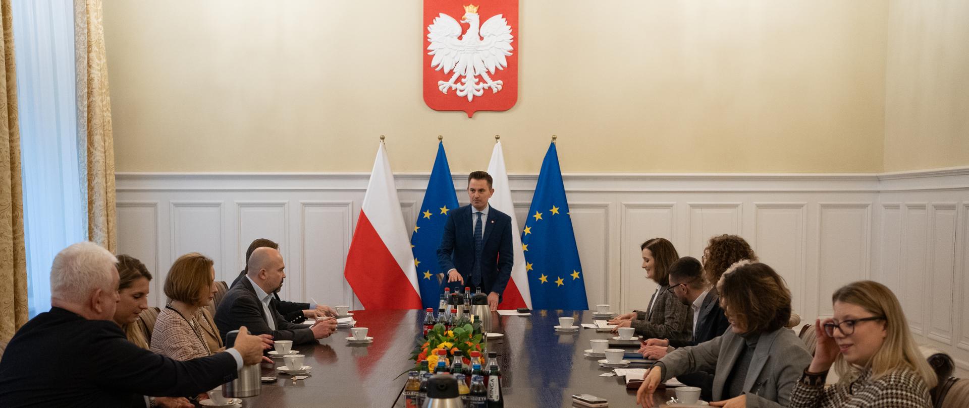 Spotkanie wiceministra sprawiedliwości z przedstawicielami Zarządu Brytyjsko-Polskiej Izby Handlowej