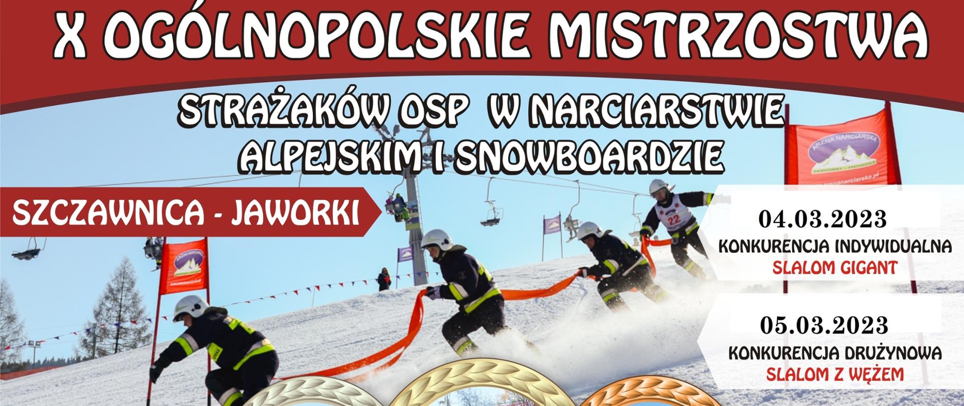 Plakat X Mistrzostwa OSP