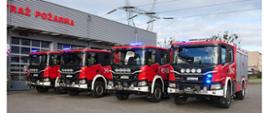 Uroczyste przekazanie ciężkiego samochodu ratowniczo – gaśniczego na podwoziu SCANIA z napędem 4x4