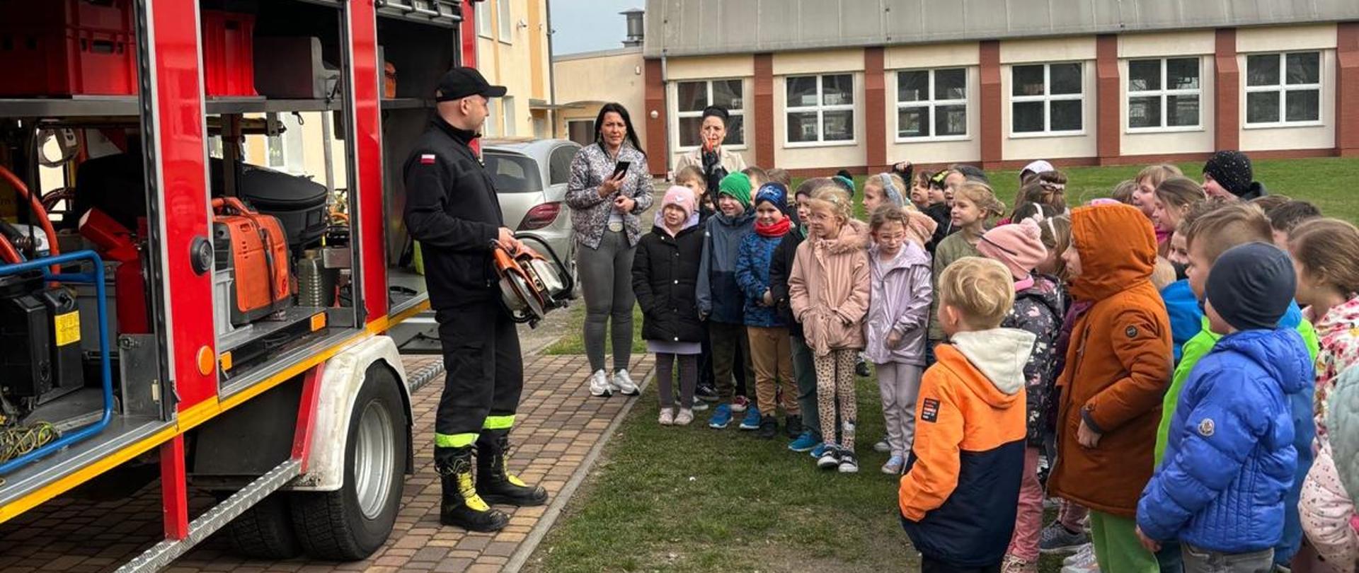 Spotkanie z uczniami Szkoły Podstawowej nr 3 pod nazwą „Ratujemy i uczymy ratować”