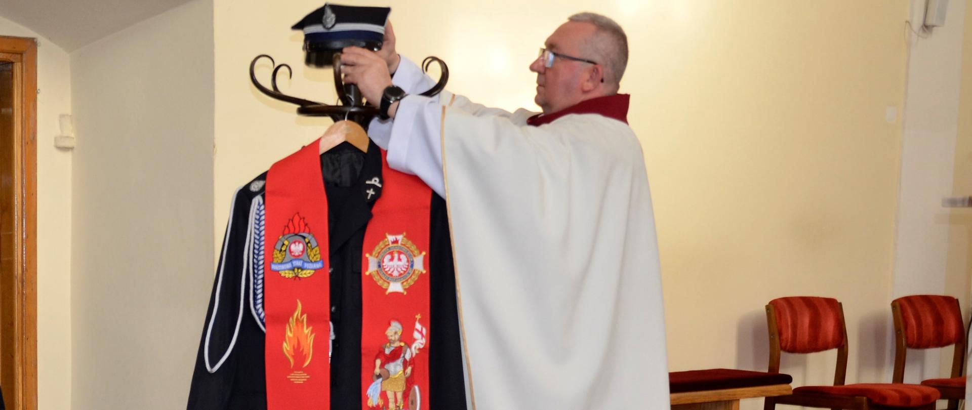 Uroczysta Msza Święta w intencji zmarłych strażaków i nominacja Kapelana Przasnyskich Strażaków