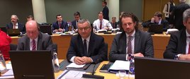 Minister A. Adamczyk na posiedzeniu Rady UE ds. Transportu