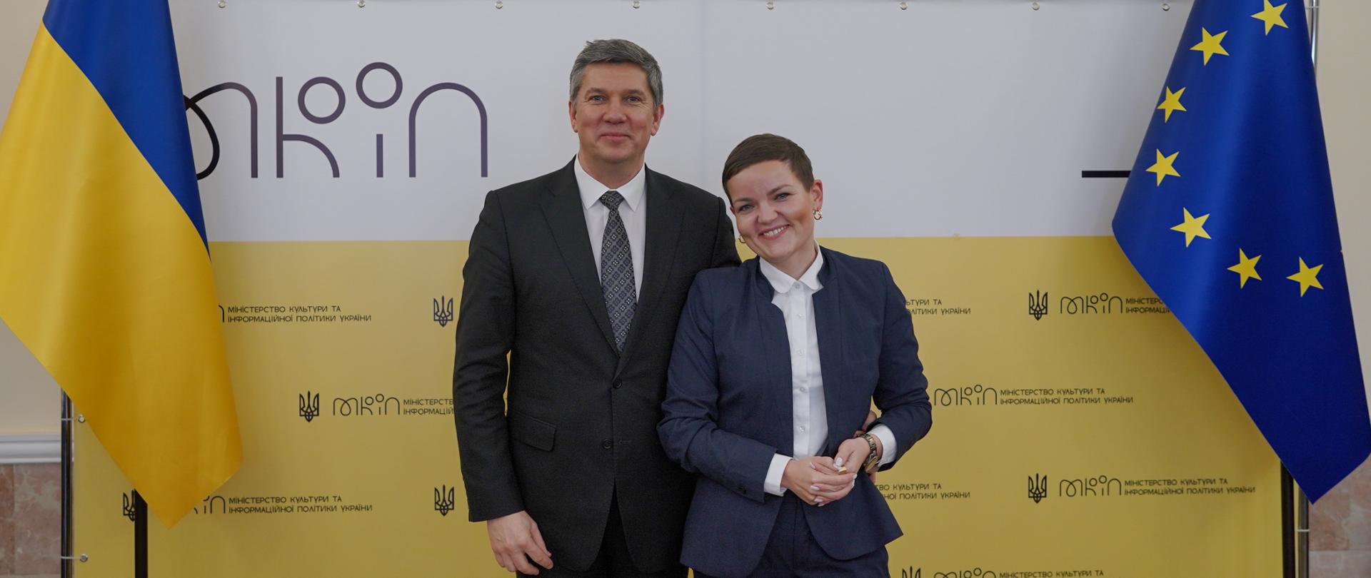 Wizyta wiceminister Marty Cienkowskiej w Kijowie