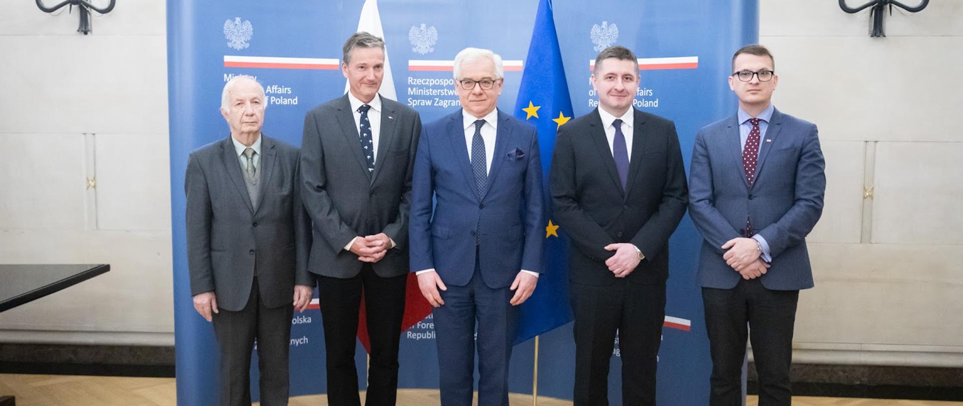 2020.03.09 Warszawa . Minister Jacek Czaputowicz . Wreczenie nagrody historycznej MSZ . Fot. Tymon Markowski / MSZ