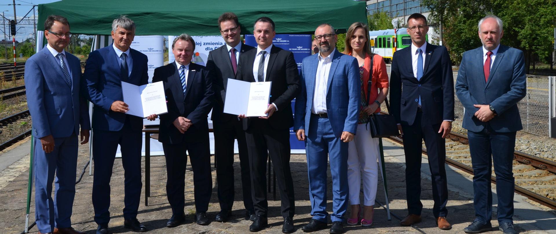 PKP Polskie Linie Kolejowe SA podpisały umowę na modernizację trasy Ostrołęka - Chorzele