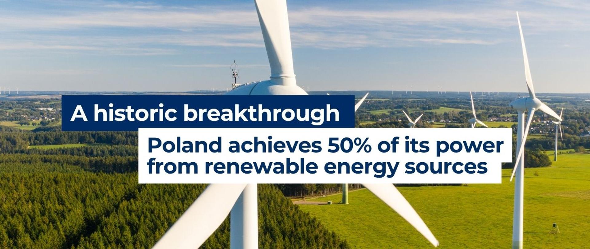 Poland achieves 50% of its power from renewable energy sources – a historic breakthrough!