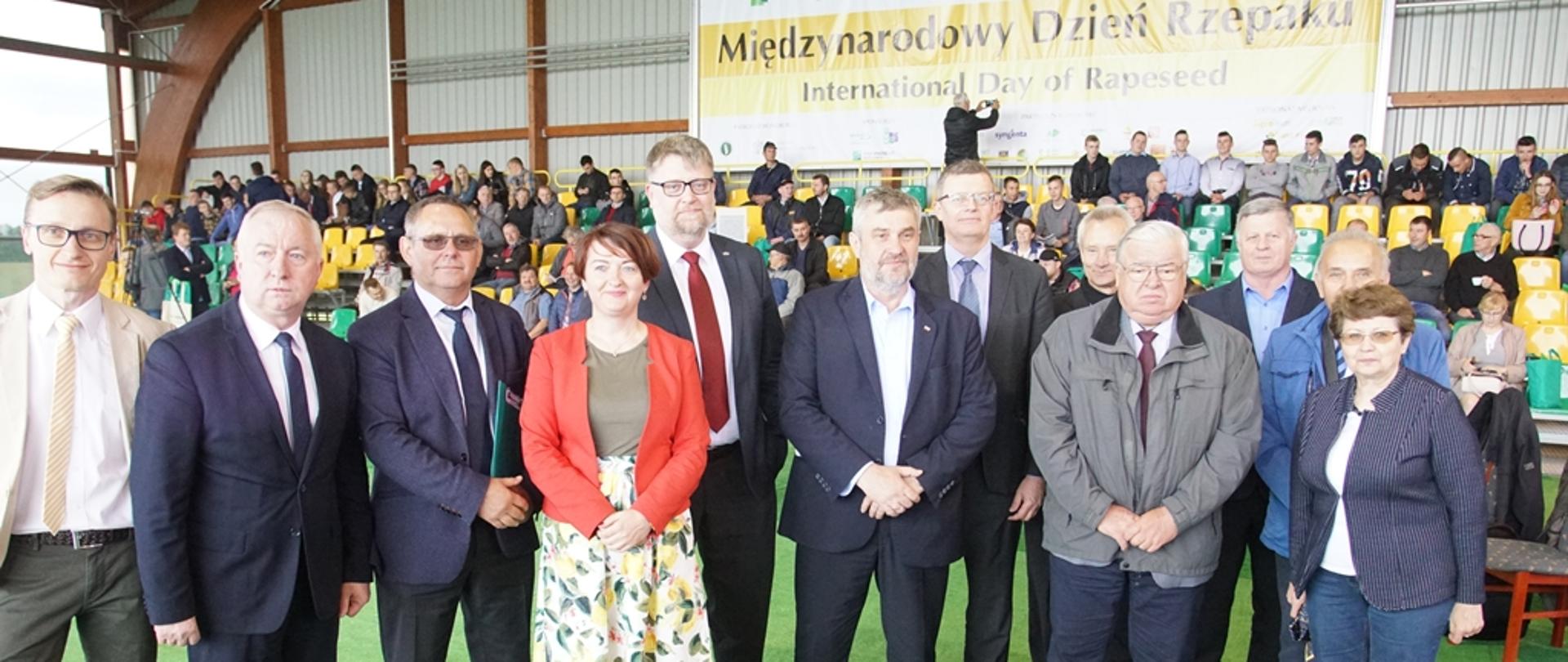 Min. J.K. Ardanowski podczas Międzynarodowych Dni Rzepaku w ODR Minikowo