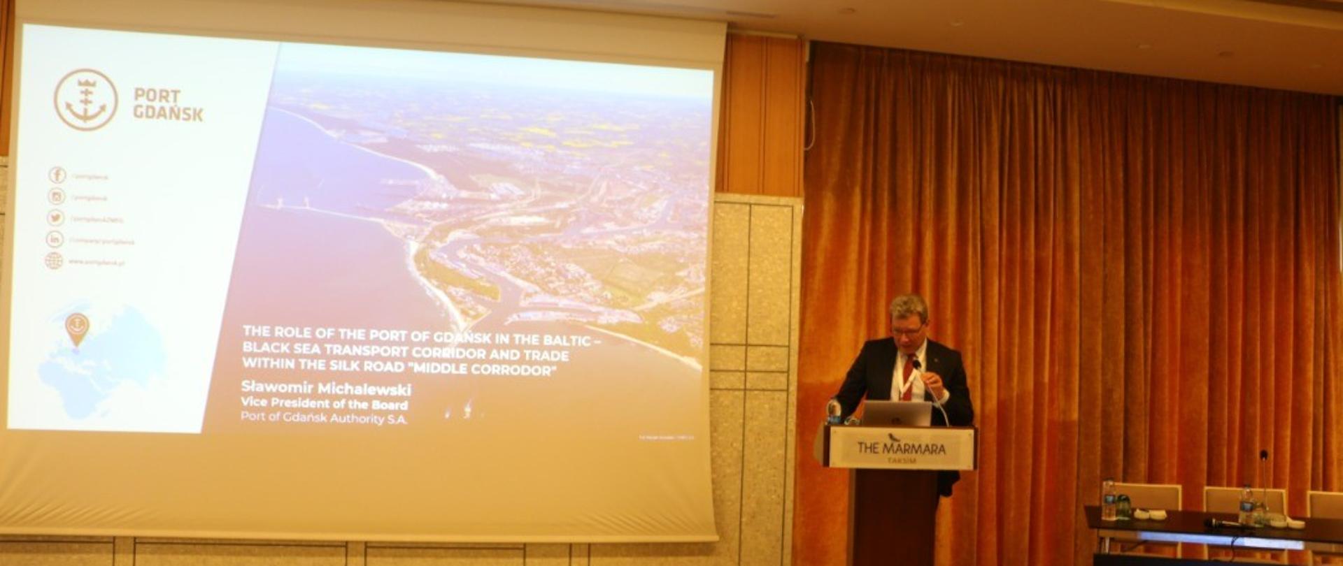 Rozmowy o korytarzu transportowym Morze Bałtyckie – Morze Czarne