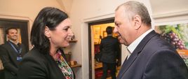 Austriacka minister rolnictwa Elisabeth Köstinger oraz wiceminister rolnictwa Ryszard Zarudzki - fot. BMNT Robert Strasser