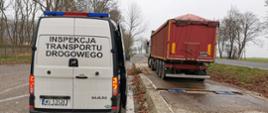 Zespół pojazdów skontrolowany przez inspektorów z Zachodniopomorskiego
