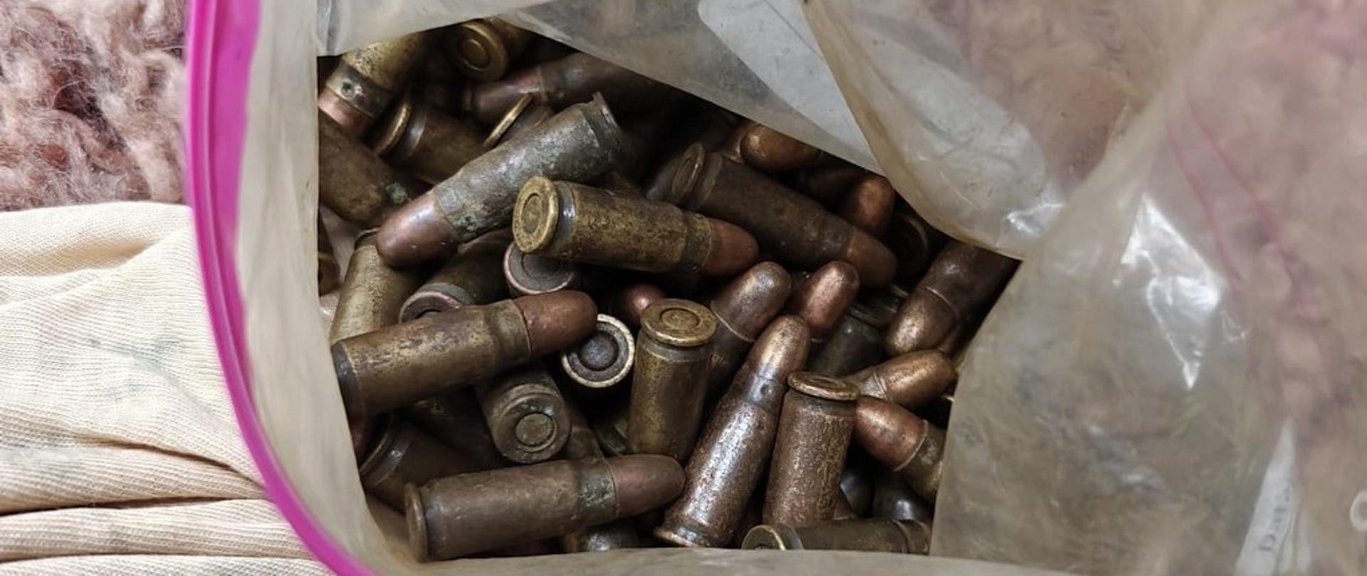 Amunicja w worku strunowym