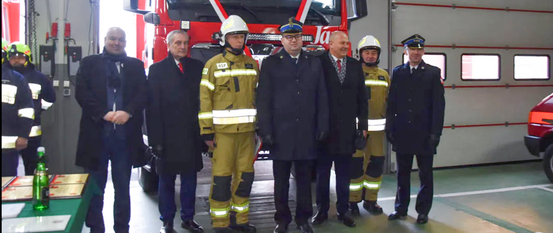 Uroczystość włączenia do podziału bojowego nowego samochodu ratowniczo-gaśniczego dla OSP Borek Wlkp.
