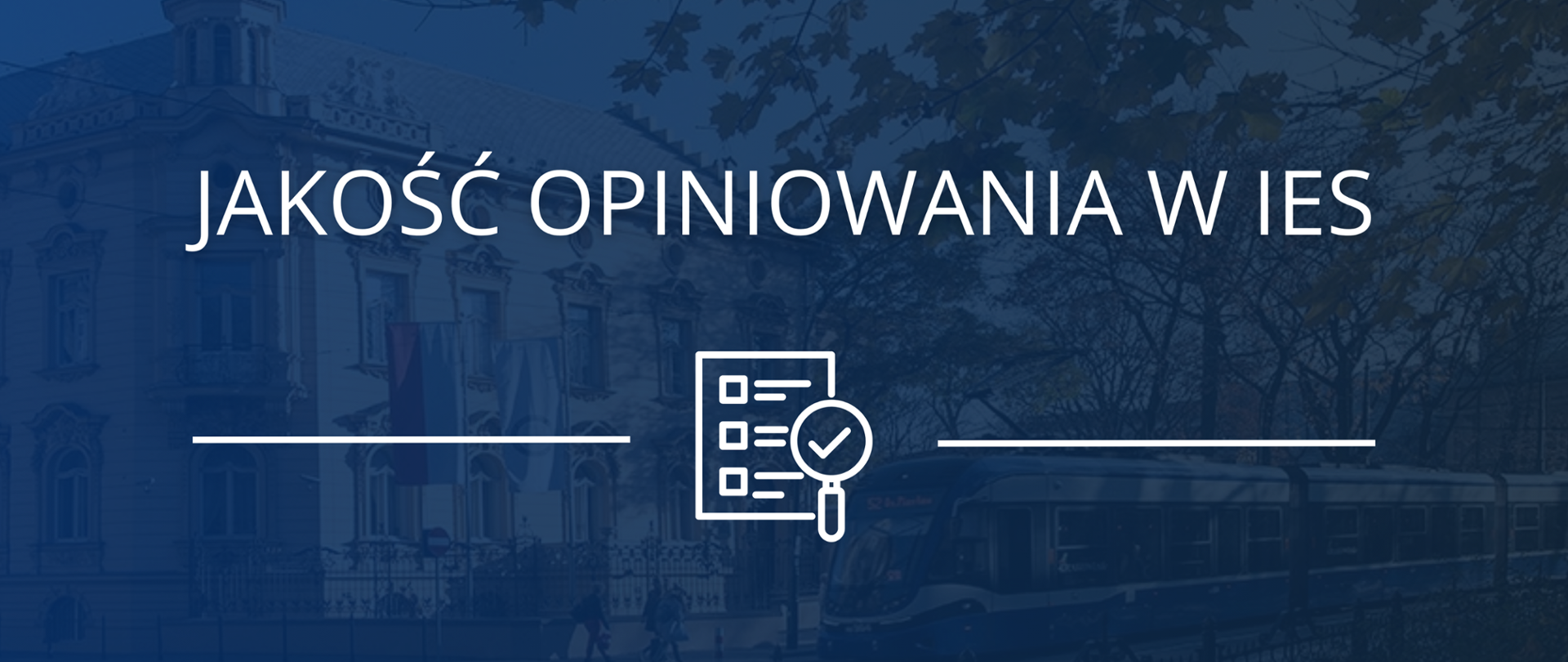 Grafika z tekstem Jakość opiniowania w IES