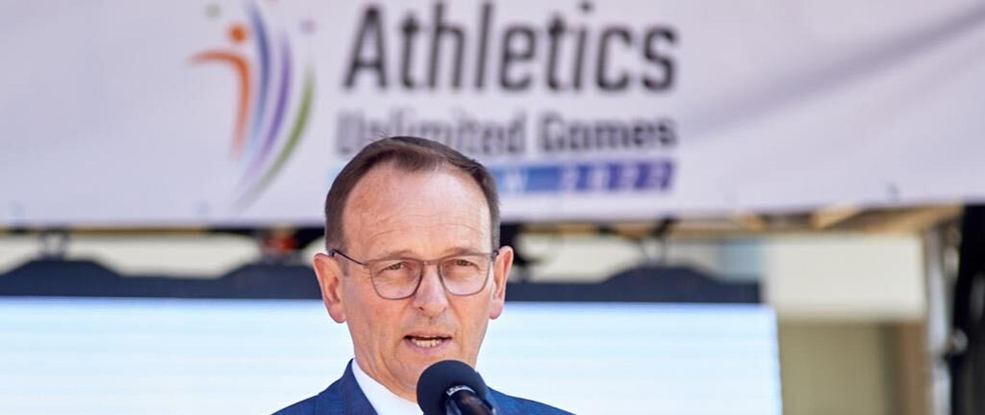 Wiceminister Siarka na Athletics Unlimited Games