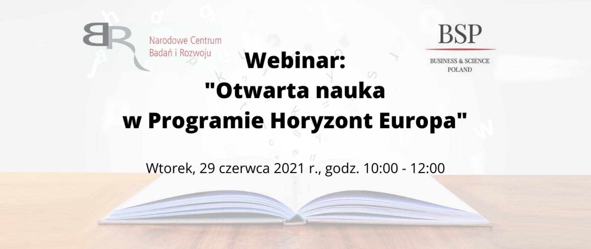 Webinar Otwarta nauka