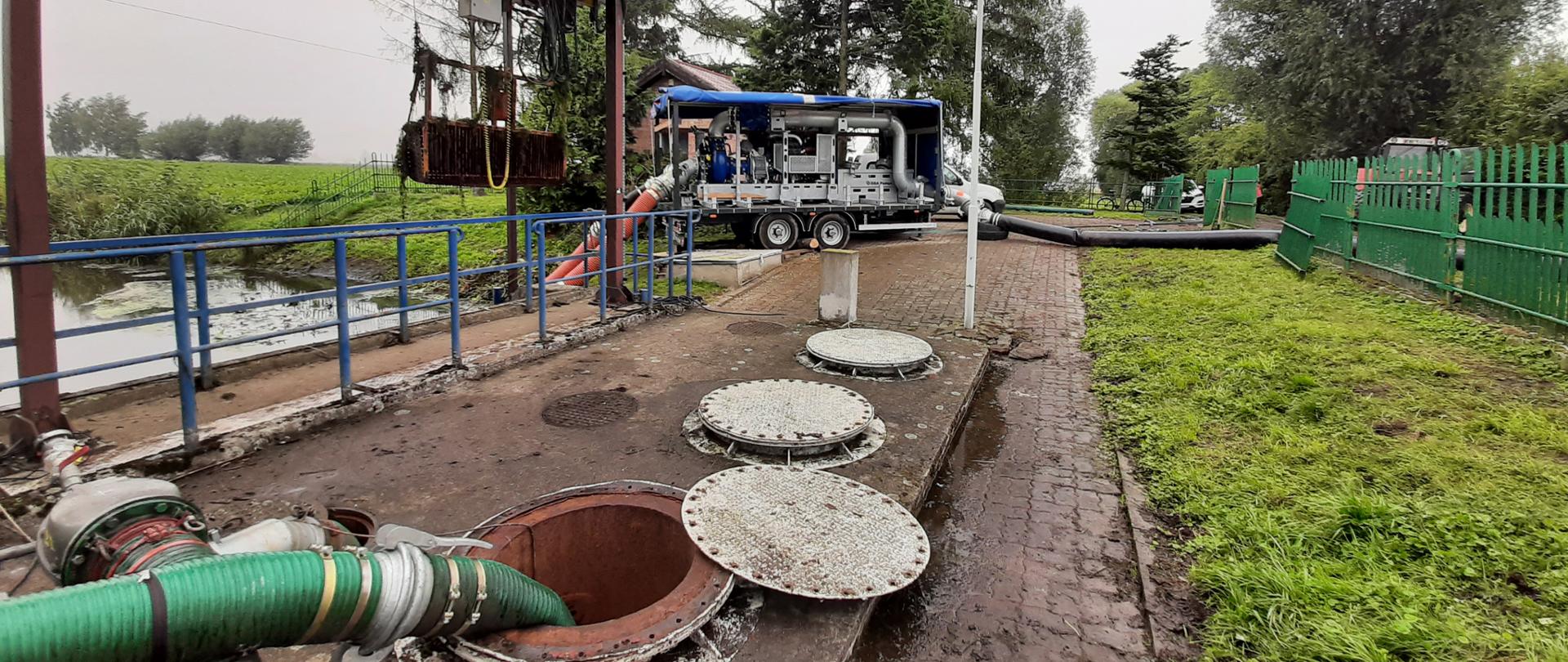 Stacja pomp 2W Orłowo - dodatkowy agregat pompowy