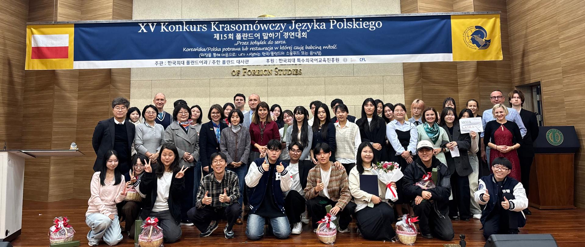Konkurs Krasomówczy Języka Polskiego na HUFS w Korei