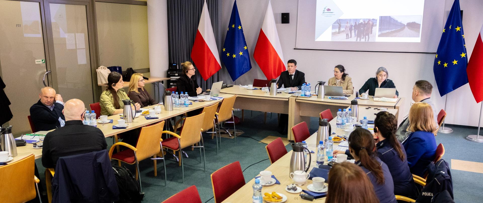 Wizyta przedstawicieli Grupy Ekspertów ds. Działań Przeciwko Handlowi Ludźmi (GRETA)