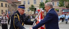 Uroczystość nadania sztandaru Komendzie Powiatowej PSP w Grodzisku Wlkp. 