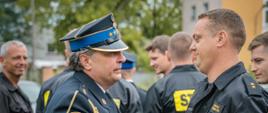 Pożegnanie strażaków odchodzących na zaopatrzenie emerytalne (29.06.2022r.)