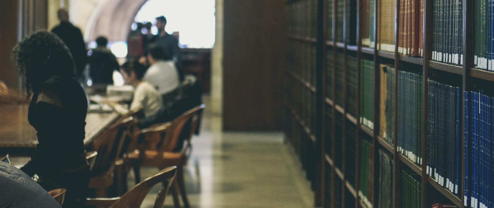 Zdjęcie - biblioteka uniwersytecka