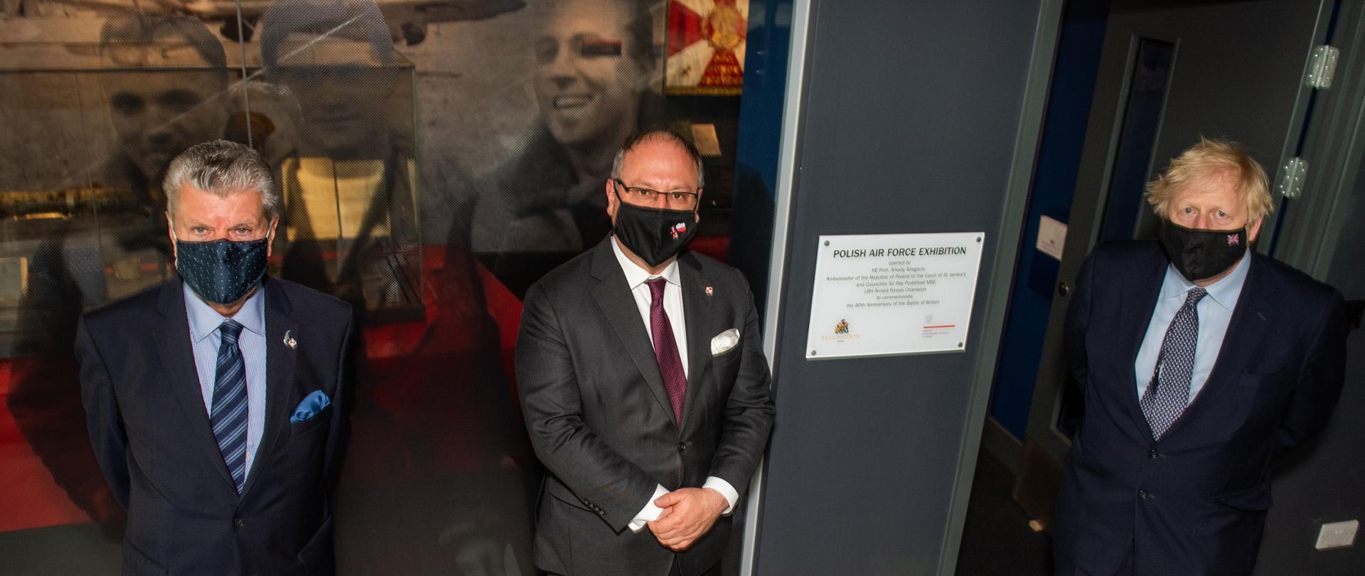 Ray Puddifoot, Ambasador Arkady Rzegocki, premier Boris Johnson