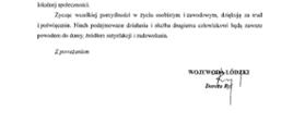 List wojewody łódzkiego