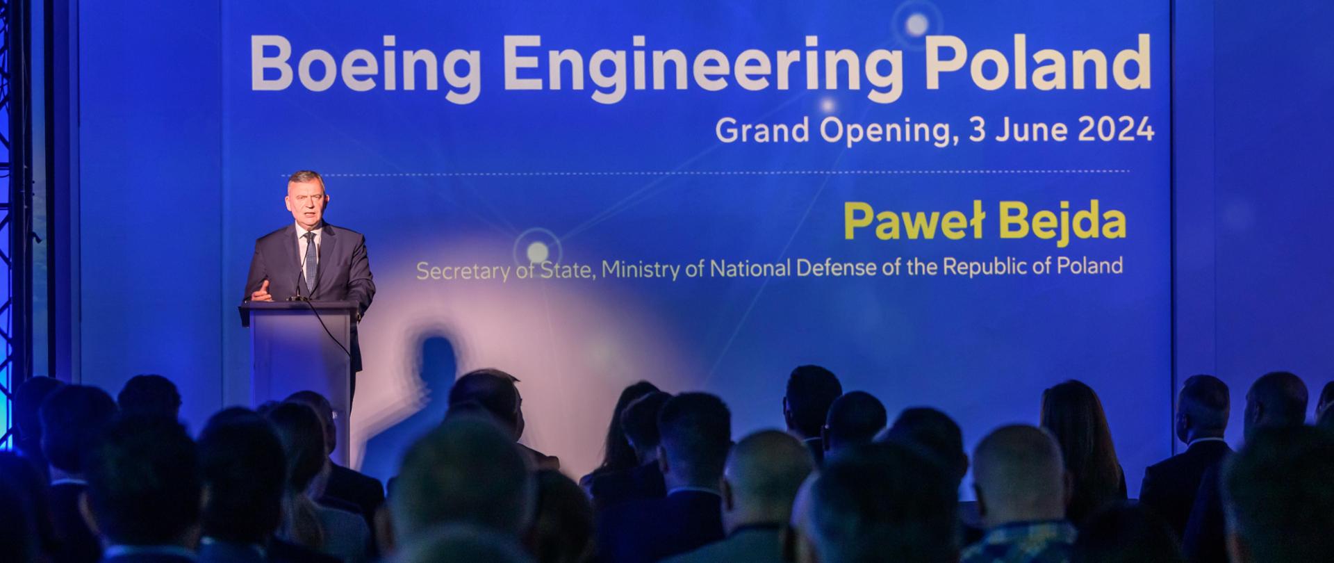 Spotkanie ministra Bejdy w Boeing Polska 