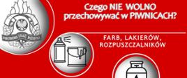 Plakat informujący o obowiązkach właścicieli budynków.