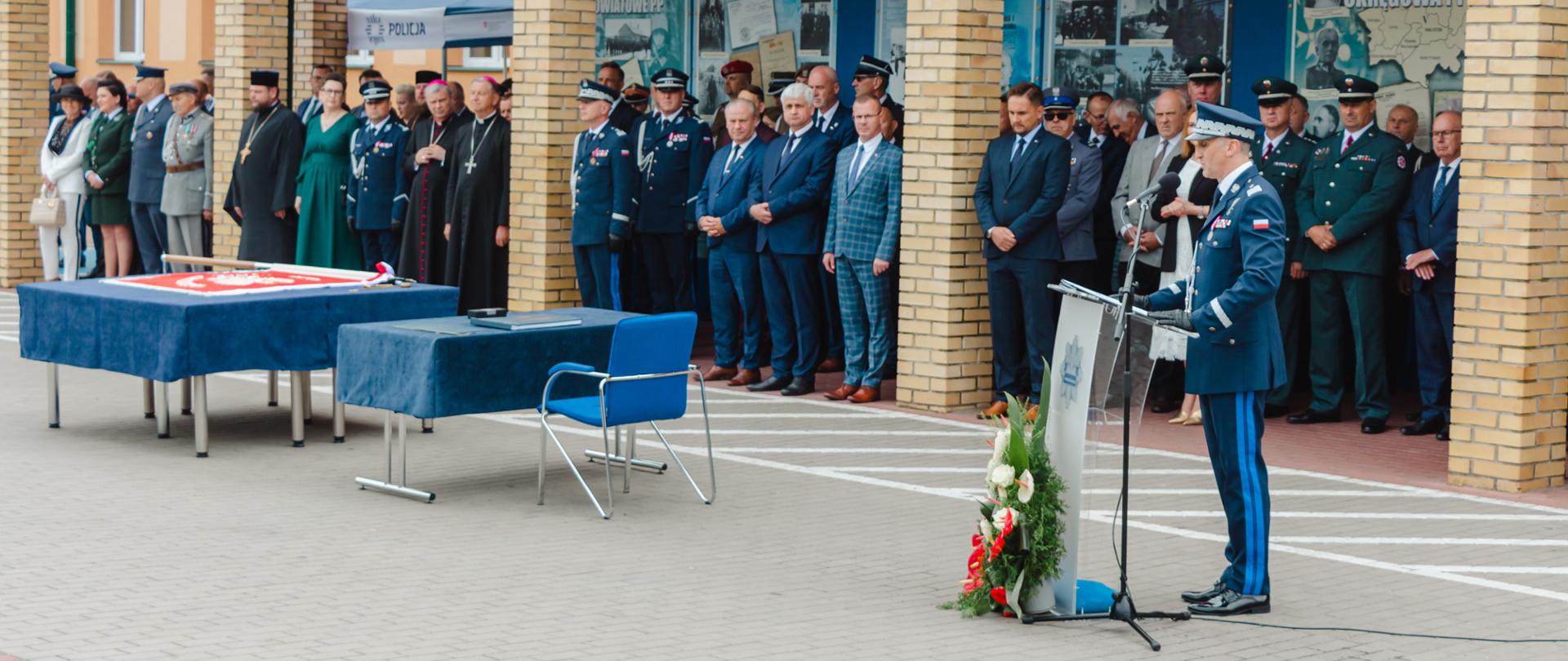 Wojewódzkie obchody Święta Policji w Zambrowie