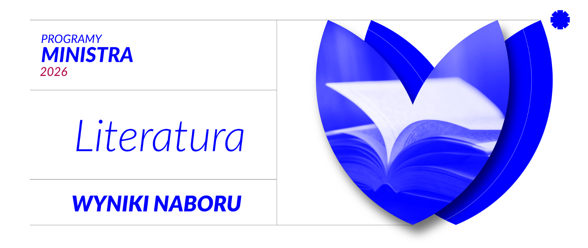 Wyniki naboru do programu Literatura 2026