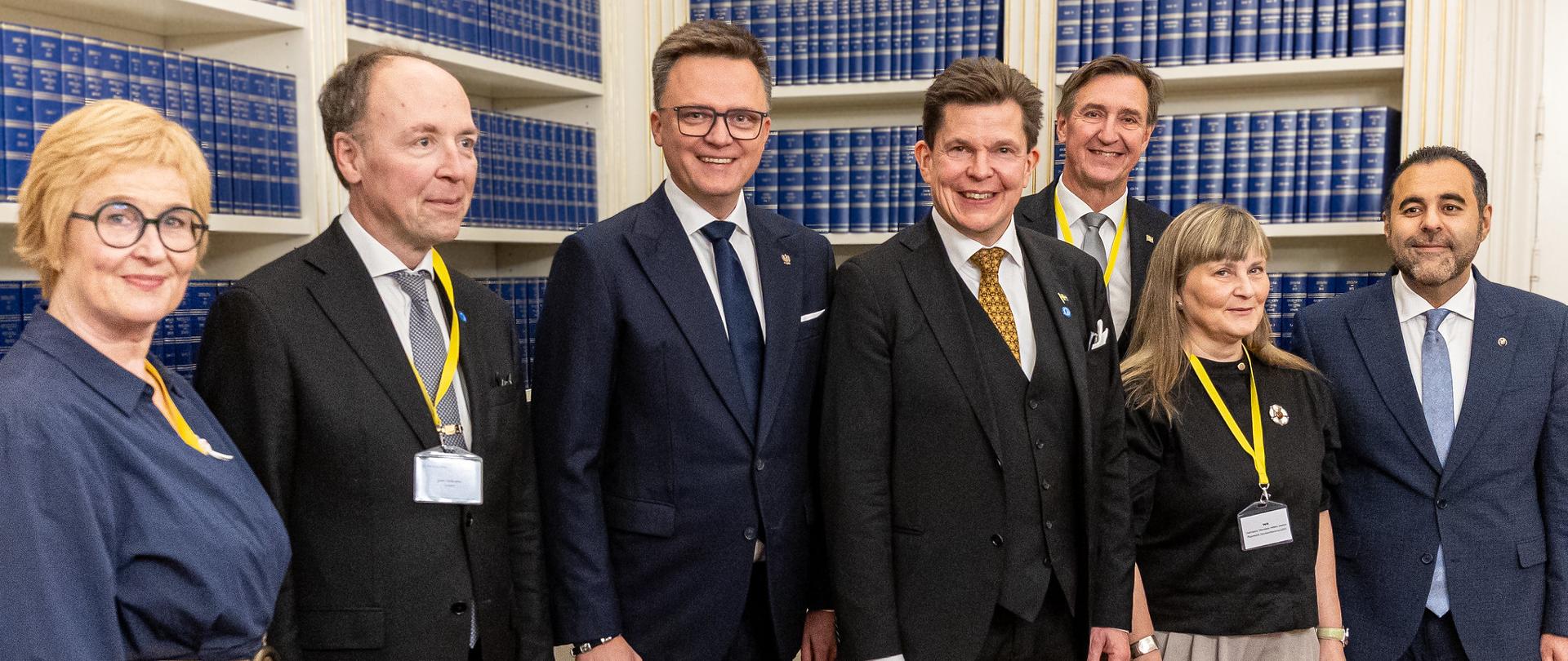 Wizyta Marszałka Szymona Hołowni w Sztokholmie